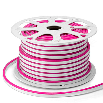 Неон светодиодный Apeyron розовый 6 Вт 220 В IP65 50 м мини (10-205) - Светильники - Cветодиодные ленты - Магазин электроприборов Точка Фокуса